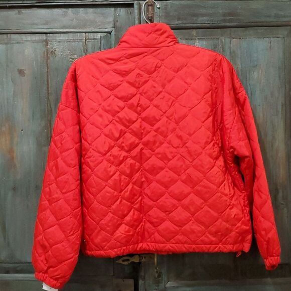 Zella Red Bomber Jacket - Picture 4 of 10